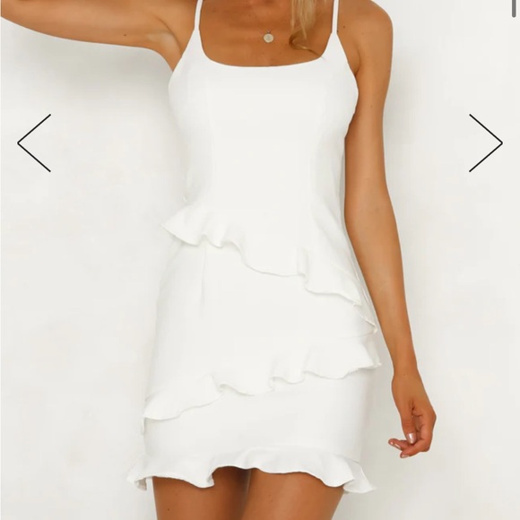 Hello Molly Dresses & Skirts - Hello Molly white dress size small